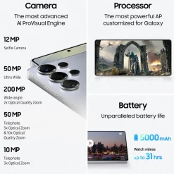 Samsung Mobiltelefoner|Galaxy S25 Ultra 256 GB