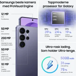 Samsung Mobiltelefoner|Galaxy S26 Ultra 1TB