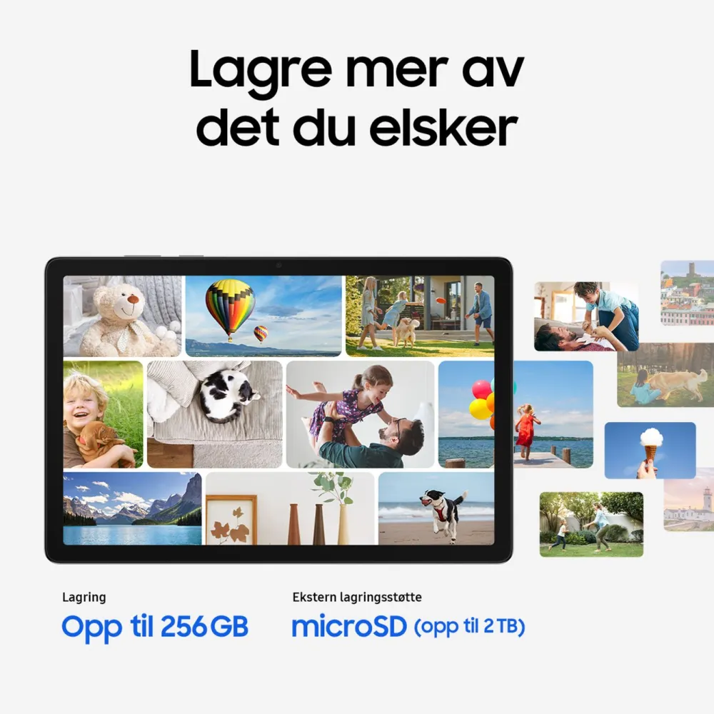 Samsung Lese & Nettbrett|Galaxy Tab A11+ 11" nettbrett 5G 128 GB