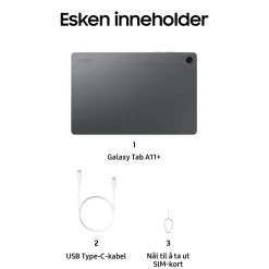 Samsung Lese & Nettbrett|Galaxy Tab A11+ 11