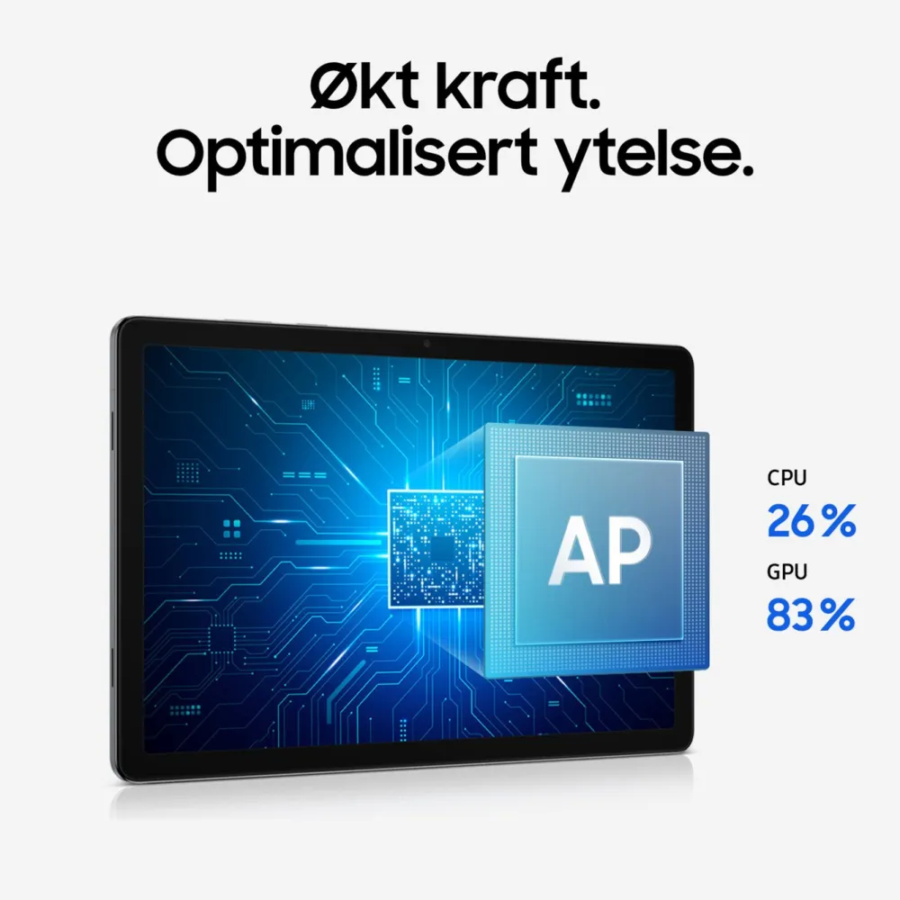 Samsung Lese & Nettbrett|Galaxy Tab A11+ 11" nettbrett 5G 256 GB