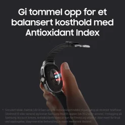 Samsung Smartklokker Og Ringer|Galaxy Watch8 Classic 46mm Bluetooth + 4G