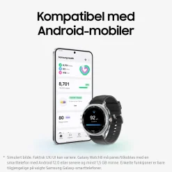 Samsung Smartklokker Og Ringer|Galaxy Watch8 Classic 46mm Bluetooth + 4G