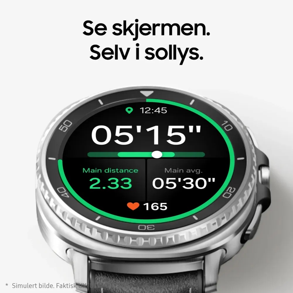 Samsung Smartklokker Og Ringer|Galaxy Watch8 Classic 46mm Bluetooth + 4G