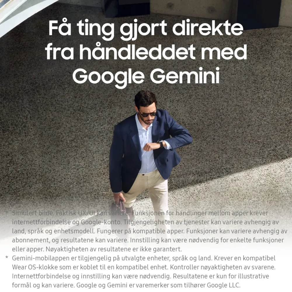 Samsung Smartklokker Og Ringer|Galaxy Watch8 Classic 46mm Bluetooth