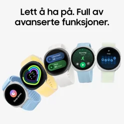 Samsung Smartklokker Og Ringer|Galaxy Watch9 40mm Bluetooth + 4G Graphite