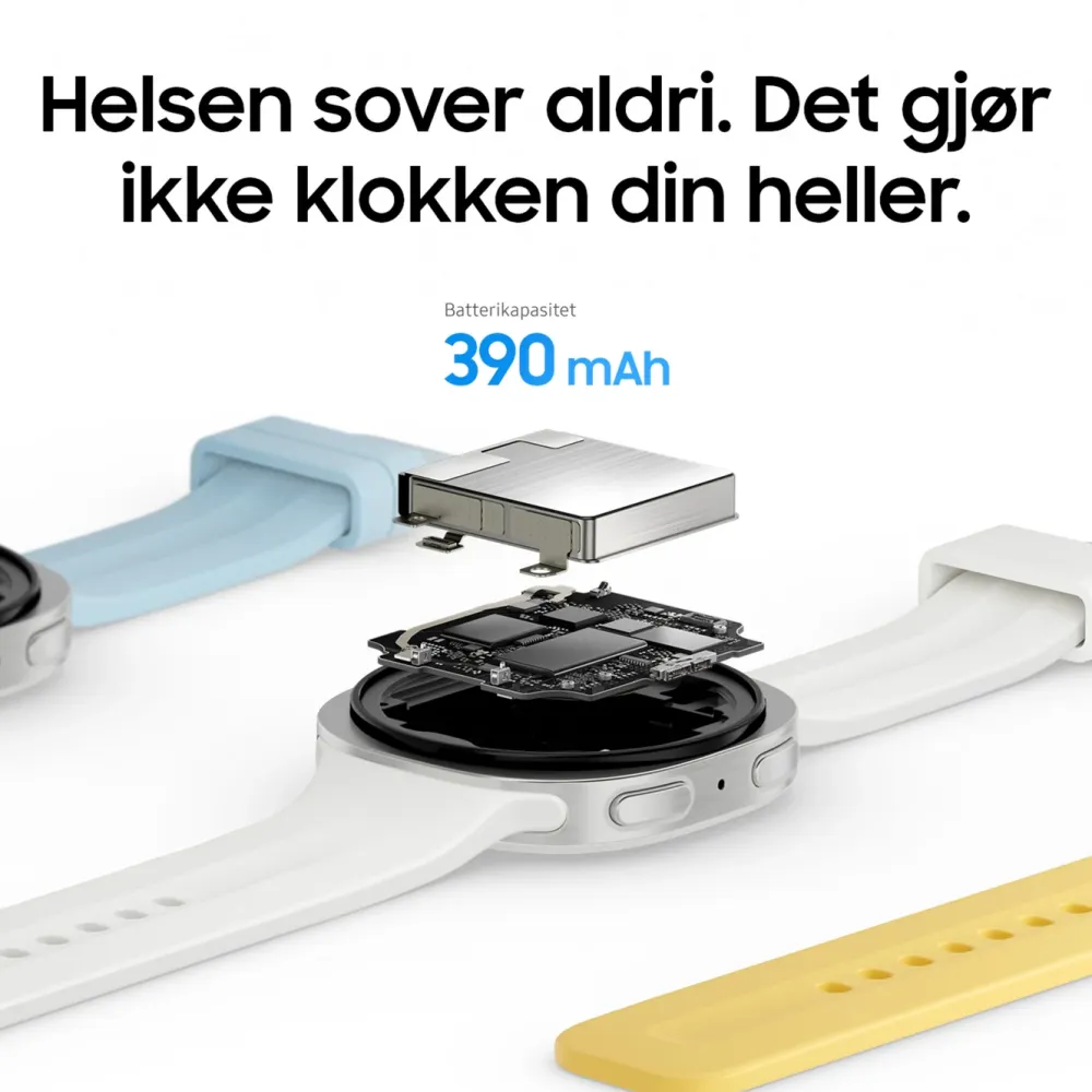 Samsung Smartklokker Og Ringer|Galaxy Watch9 40mm Bluetooth + 4G Graphite