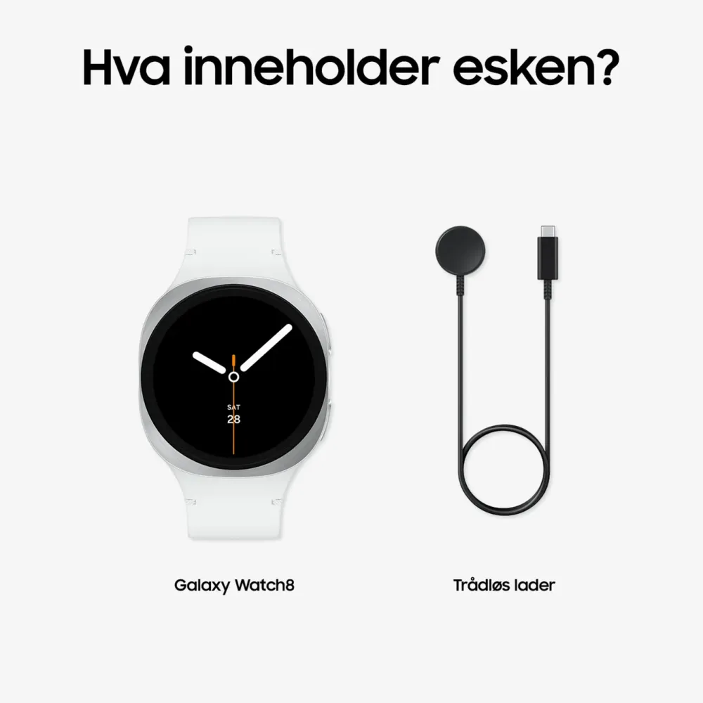 Samsung Smartklokker Og Ringer|Galaxy Watch8 40mm Bluetooth