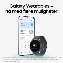 Samsung Smartklokker Og Ringer|Galaxy Watch8 40mm Bluetooth + 4G
