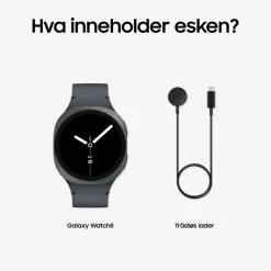 Samsung Smartklokker Og Ringer|Galaxy Watch8 40mm Bluetooth + 4G