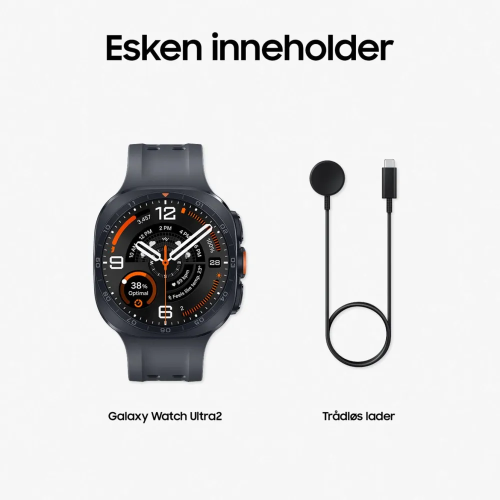 Samsung Smart Ring|Smartklokker Og Ringer|Galaxy Watch Ultra2 47mm Titanium Gray