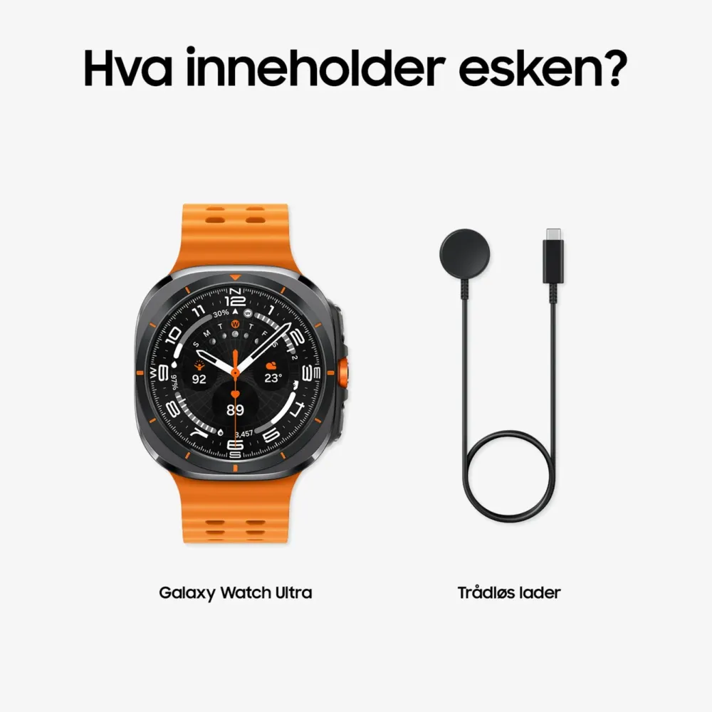 Samsung Smartklokker Og Ringer|Galaxy Watch Ultra (2025) 47 mm LTE