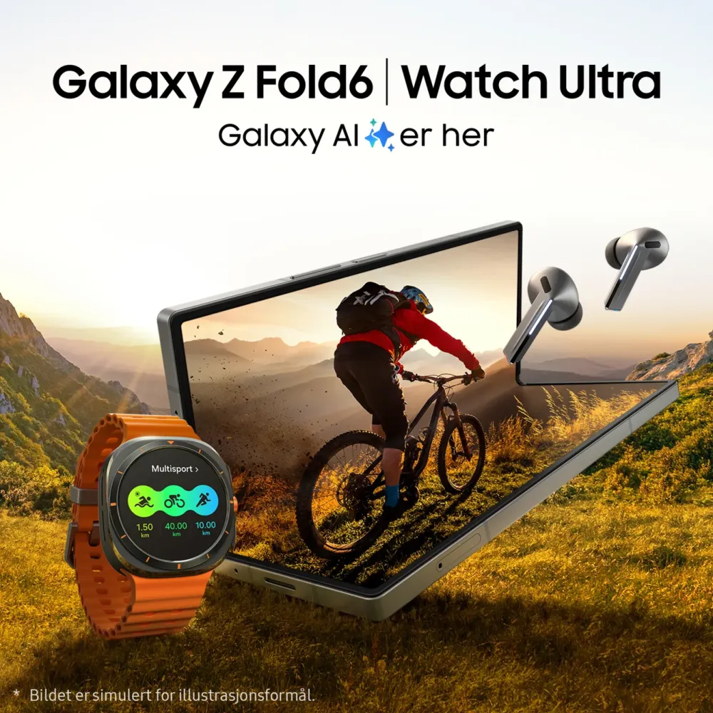 Samsung Smartklokker Og Ringer|Galaxy Watch Ultra (2025) 47 mm LTE