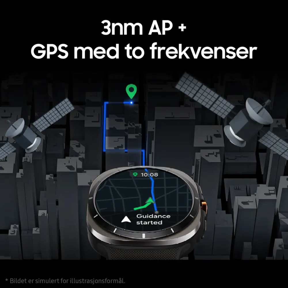 Samsung Smartklokker Og Ringer|Galaxy Watch Ultra (2025) 47 mm LTE