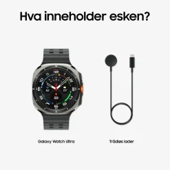 Samsung Smartklokker Og Ringer|Galaxy Watch Ultra (2025) 47 mm LTE