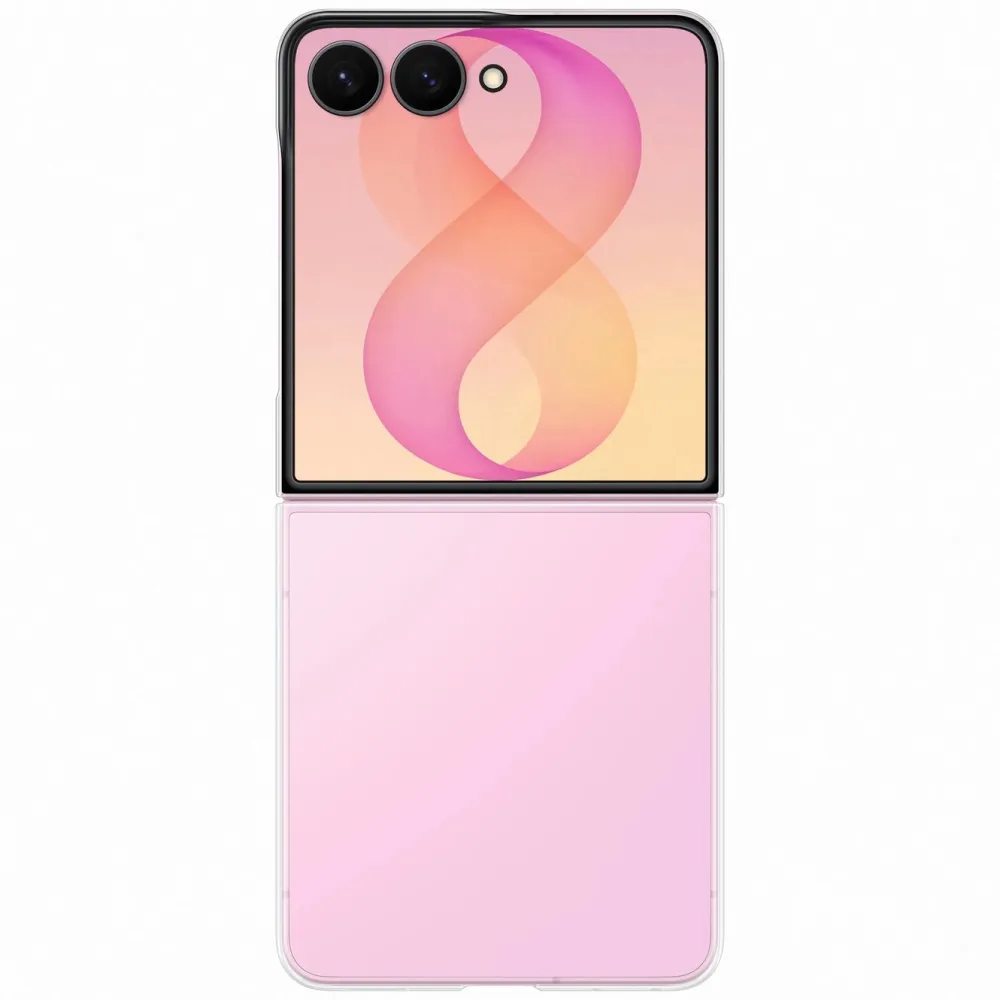 Samsung Mobildeksler & Etui|Galaxy Z Flip8 Clear Case Transparent