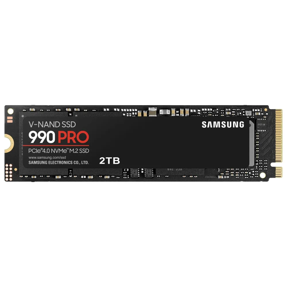 Samsung Datamaskinkomponenter|990 PRO PCle 4.0 NVMe M.2 SSD 2 TB
