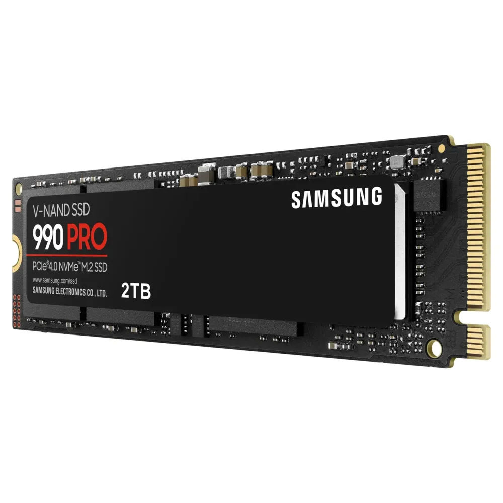 Samsung Datamaskinkomponenter|990 PRO PCle 4.0 NVMe M.2 SSD 2 TB