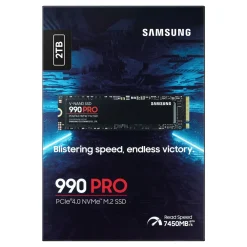 Samsung Datamaskinkomponenter|990 PRO PCle 4.0 NVMe M.2 SSD 2 TB