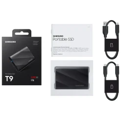 Samsung Lagring|T9 Ekstern SSD-disk 1 TB
