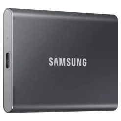 Samsung Lagring|T7 Ekstern SSD-disk 1 TB Grå