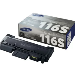 Samsung Skrivere Og Tilbehør|Toner D116S Svart