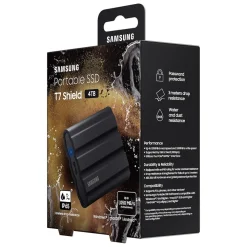 Samsung Lagring|T7 Shield Ekstern SSD-disk 4 TB