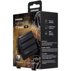 Samsung Lagring|T7 Shield Ekstern SSD-disk 1 TB