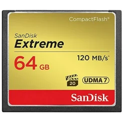 Sandisk Kameraovervåking|Foto Og Video|Extreme CF-kort 64 GB