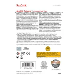 Sandisk Kameraovervåking|Foto Og Video|Extreme CF-kort 64 GB
