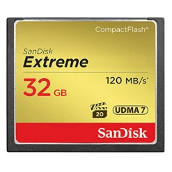 Sandisk Kameraovervåking|Foto Og Video|Extreme CF-kort 32 GB