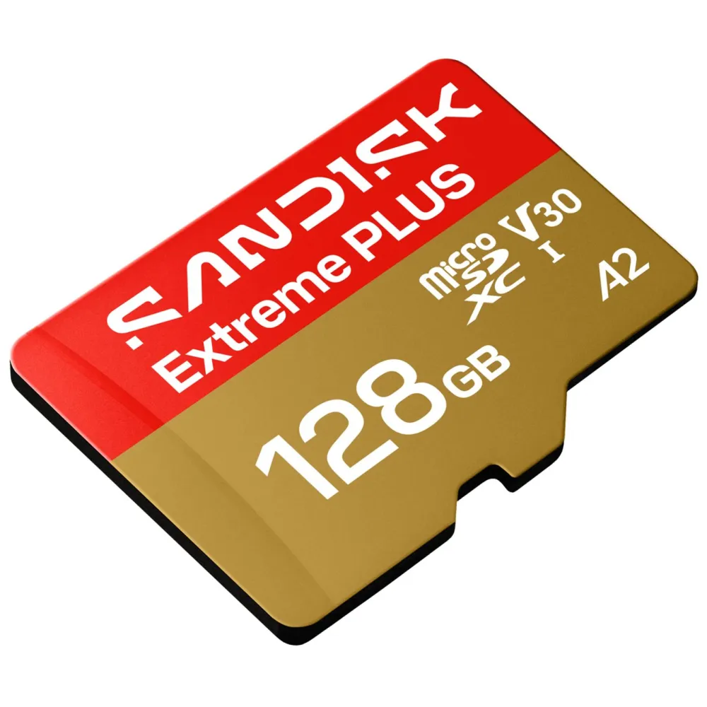 Sandisk Kameraovervåking|Foto Og Video|Extreme PLUS microSDXC 128 GB – 250/120 MB/s