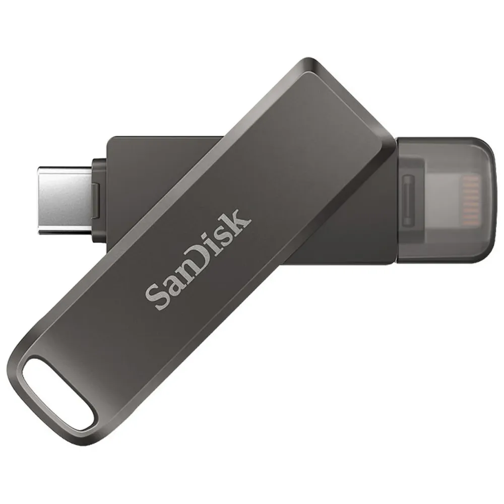 Sandisk Lagring|iXpand Drive med Lightning og USB-C 64 GB