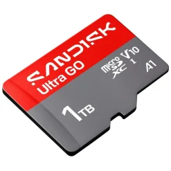 Sandisk Kameraovervåking|Foto Og Video|microSD Ultra Go minnekort 1 TB – 190 MB/s