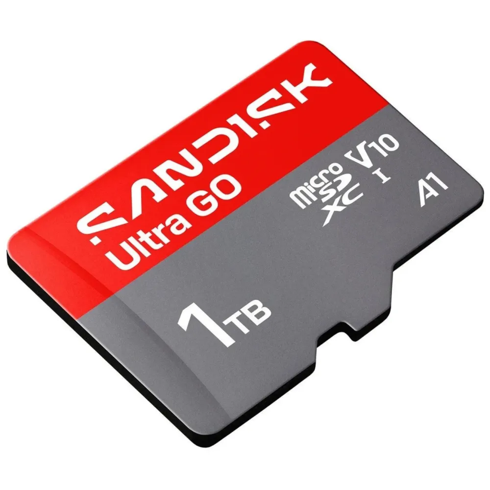 Sandisk Kameraovervåking|Foto Og Video|microSD Ultra Go minnekort 1 TB – 190 MB/s