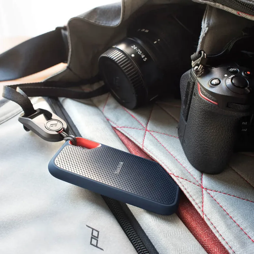 Sandisk Lagring|Portable SSD Extreme 2 TB
