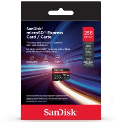 Sandisk Kameraovervåking|Foto Og Video|microSD Express 256 GB