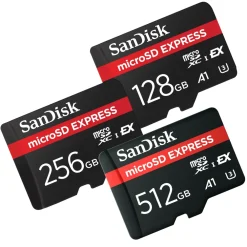 Sandisk Kameraovervåking|Foto Og Video|microSD Express 256 GB