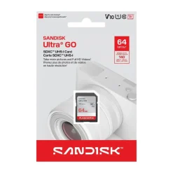 Sandisk Kameraovervåking|Foto Og Video|Ultra Go SDHC-minnekort 64 GB
