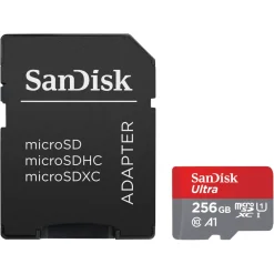 Sandisk Rengjøring|Foto Og Video|Ultra Micro-SD-kort 256 GB SDXC