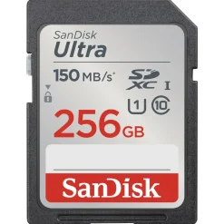 Sandisk Rengjøring|Foto Og Video|Ultra SD-kort 256 GB SDXC