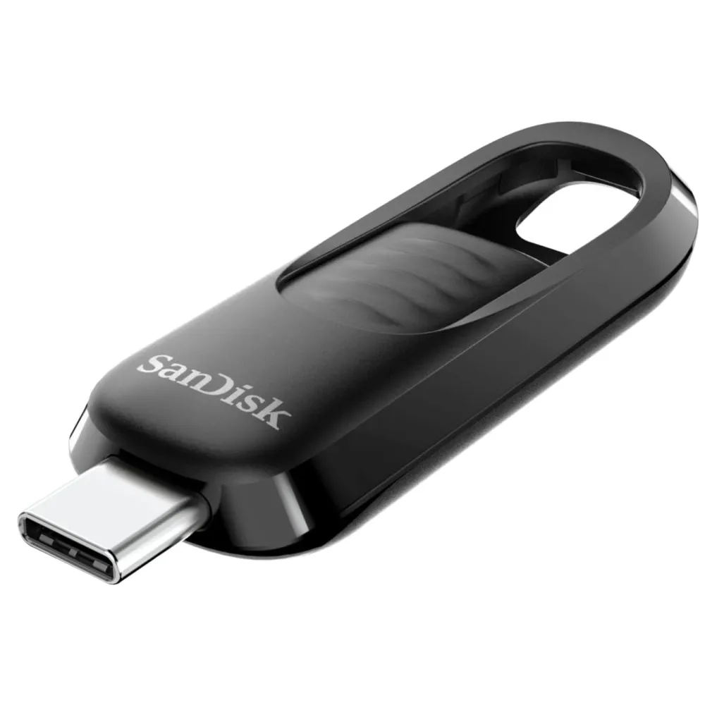 Sandisk Lagring|Ultra Slider USB-minne med USB-C 256 GB