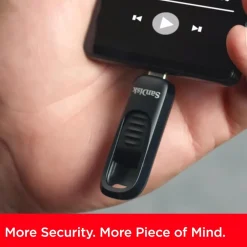 Sandisk Lagring|Ultra Slider USB-minne med USB-C 256 GB