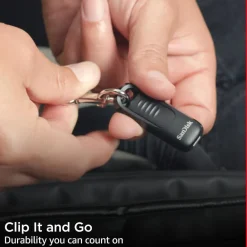 Sandisk Lagring|Ultra Slider USB-minne med USB-C 64 GB