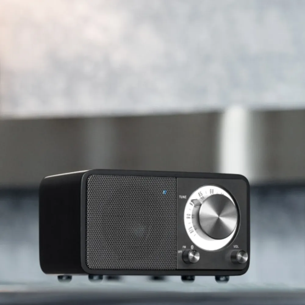 Sangean Musikkspiller Og Radio|WR-7 Kompakt FM-radio med Bluetooth