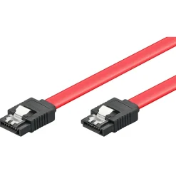 Kjell Kabler Til Datamaskin|Datamaskinkomponenter|SATA 6 Gb/s-kabel med lås 0,3 m