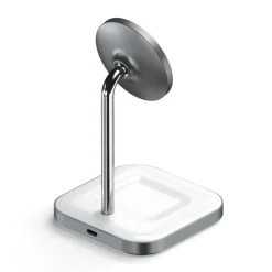 Satechi Iphone-Tilbehør|Hjemmekontor|2-in-1 Magnetic Wireless Charging Stand