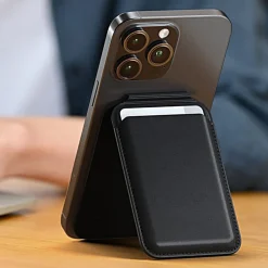 Satechi Iphone-Tilbehør|Mobildeksler & Etui|Magnetisk Kortholder med stativfunksjon