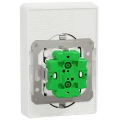 Schneider Electric Sterkstrøm|Exxact Jordet vegguttak med USB-porter Hvit
