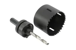 Schneider Electric Kabelhåndtering|Elektrisk Installasjon|Hullsag med holder 60 mm